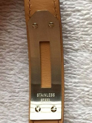 HERMES KELLY TOUR BRACELET IN MATT BROWN CROC - PHW - BNIB!!! - Bild 6 von 9