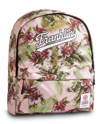 Franklin & Marshall - Rucksack Tasche Bagpack Blumenmuster