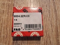 Fag Rillenkugellager 6004-2ZR-C3 , 20X42X12 Mm Neu Ovp 6004.2ZR.C3 Kugellager