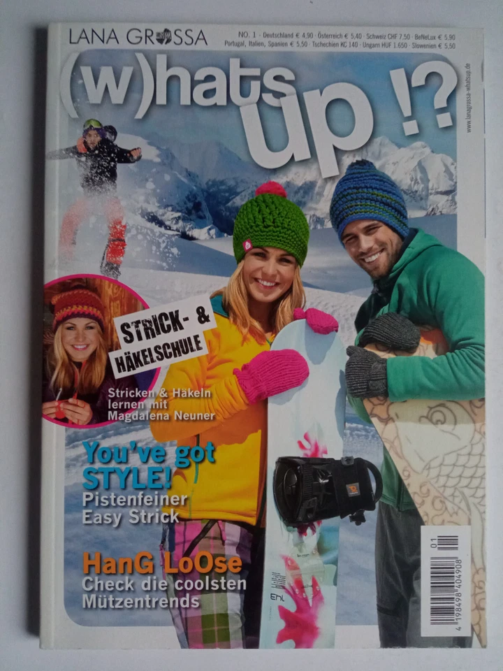 (w)hats up!? No. 1 - Lana Grossa - Mützen stricken und häkeln - Bild 1 von 1