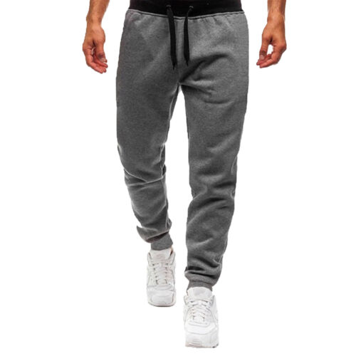 Herren Jogginghose Hose Sport Lauf Sweatpants Workout Gym Fitnesshose - Bild 18 von 25