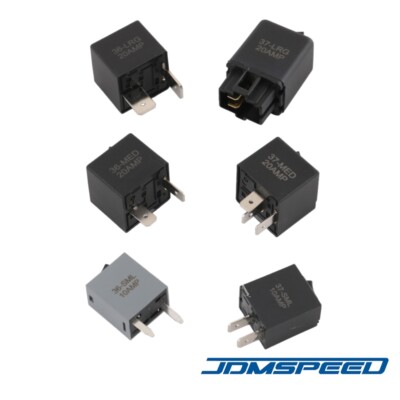 JDMSPEED Fuel Pump Relay Bypass Master 6 Piece Kit 9038