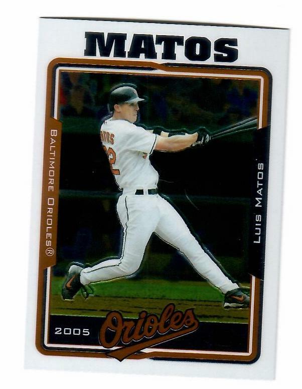 2005 Topps Chrome Series 1 - Finish Your Set
