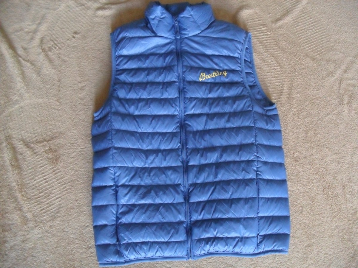 Breitling Watch Down Vest Jacket NEW NEVER WORN Authentic Breitling Watch Down Vest Jacket NEW NEVER WORN Authentic