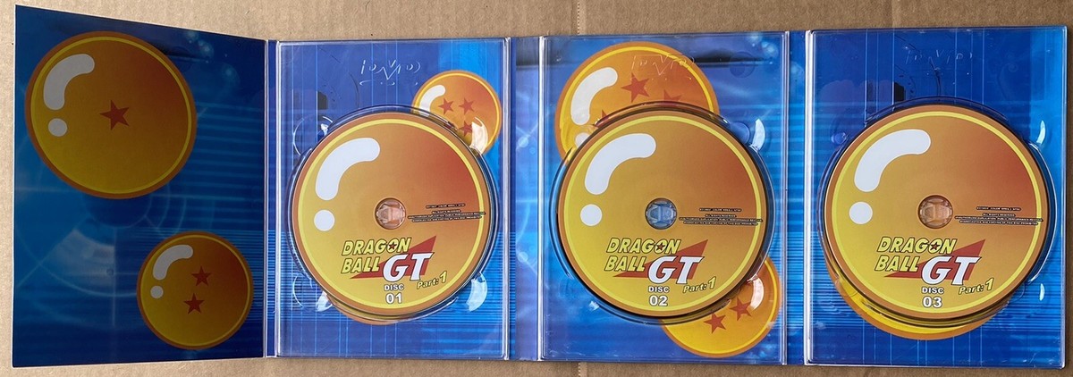 Dragon Ball Z GT Part:1 DVD 3 Disc Set | eBay