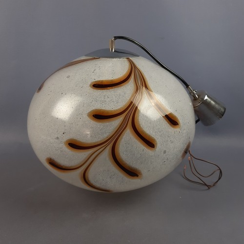 Chandelier Glass Murano Design Venini Ludovico Diaz Boccia Modernism Years ‘70 - Picture 8 of 12