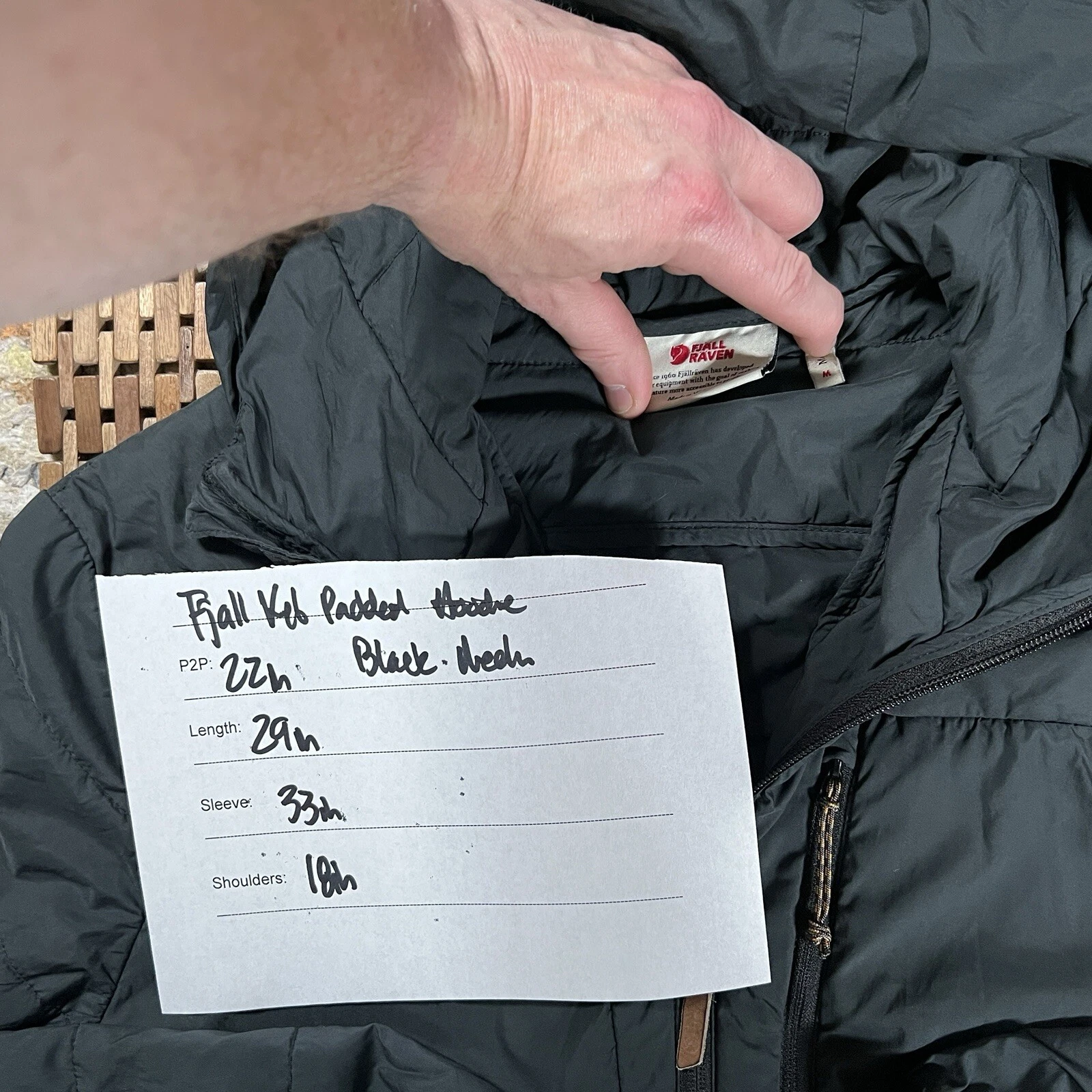 fjallraven keb hooded puffer full zip padded jacket