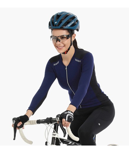 Neue Damen Winddicht Fahrradtrikot Schweißableitend Schnelltrocknend Kleidung DE - Bild 14 von 32