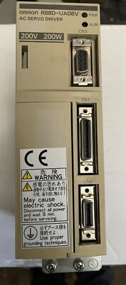 Omron AC Servo Driver R88D-UA08V, 200V, 200W, AC Servodrive, 200/230AC, 50/60Hz