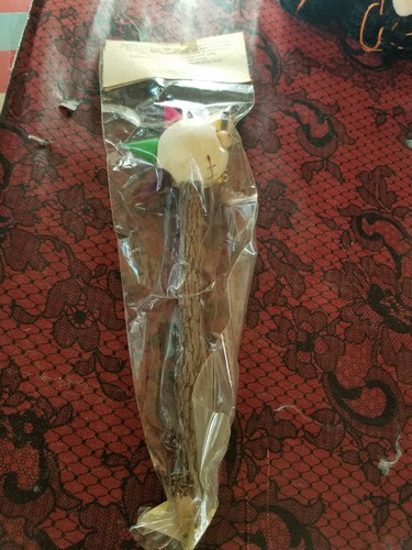 Crazy Head Toppers Funky Punk Man 8-1/2" Wooden Pencil New in Package - Imagen 3 de 3