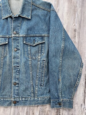 希少 90's Stone  Denim Cover All 希少 90's Stone Denim Cover All Vintage Rhinestone Studded Monique