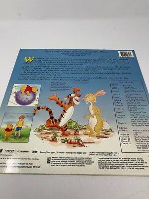 THE MANY ADVENTURES OF WINNIE THE POOH Laserdisc LD [7074 AS] Walt