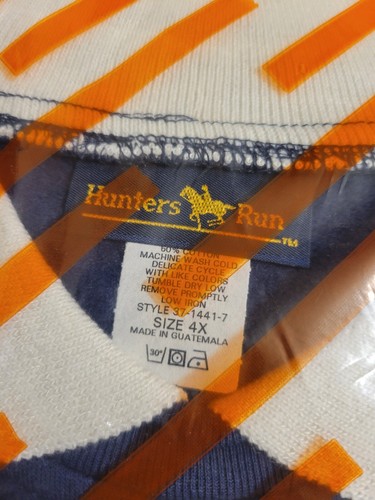 De Colección Nueva en Paquete Años 1990 Hunter's Run Collar Azul Marino Perro Gráfico Sudadera Talla 4XL - Imagen 2 de 4