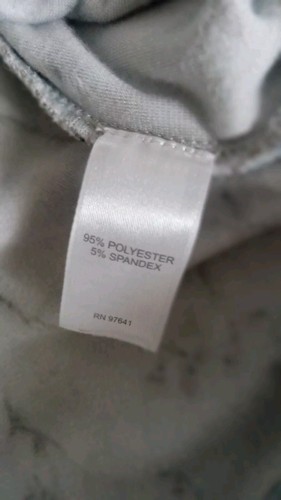 103 Purejill Soft Multicolored Foliage Print Long Sleeve V-neck  Tunic Sz XL - Picture 10 of 11