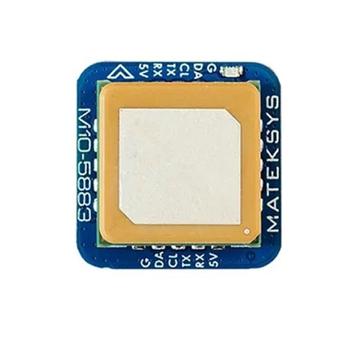 Matek Systems GNSS M10Q-5883 U-Blox M10 GPS Bussola QMC5883L Modulo 4~9V per FPV - Foto 2 di 7