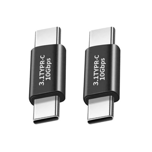 Aluminum USB3.1 Type C Connection Adapter with Male/Female Designing Aluminum - Picture 12 of 13