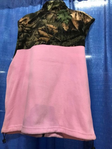 Chaleco polar de caza camuflaje rosa TrailCrest chaleco sin mangas para mujer S-L - Imagen 3 de 4