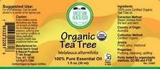 Organic Tea Tree Essential Oil