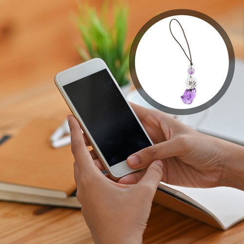Amethyst Fox Keychain Fräulein Liebhaber Taschenanhänger Mobilfunkanhänger - 第 4/12 張圖片