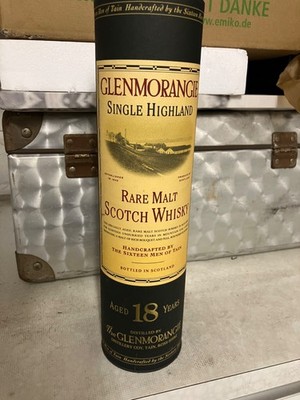 Glenmorangie 18 Single Highland Rare Malt Scotch Whisky