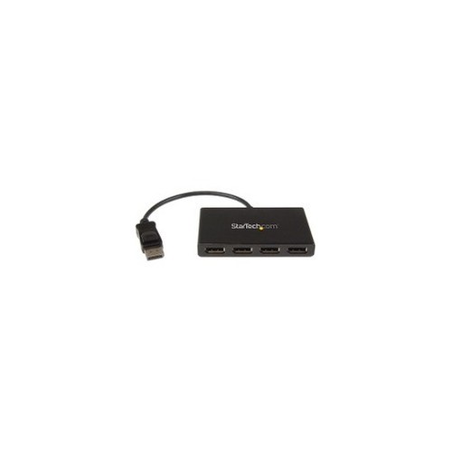 Startech MSTDP124DP DP TO DP MULTI MONITOR ADAPTER 4 PORT DISPLAYPORT SPLITTER M