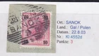 Stamps from Galicia, Poland and Ukraine: SANOK