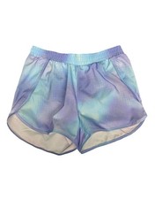 All In Motion Running Shorts Activewear Inner Pant Aqua Blue Girls XL 14