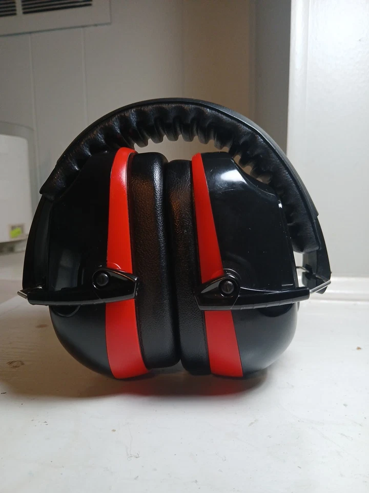 Orejeras Procase con reducción de ruido Snr 34db - rojo Foto 2 de 3