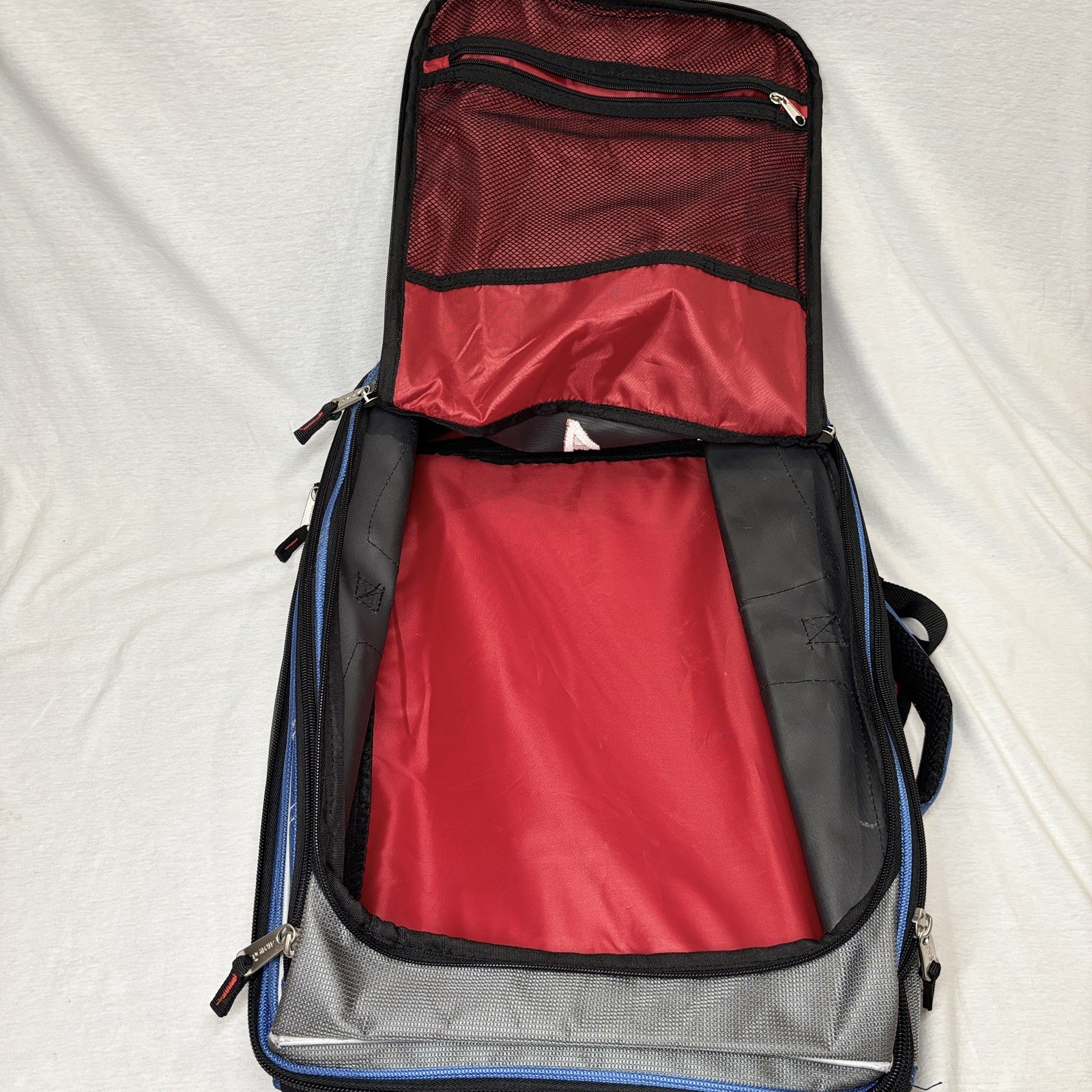 Athalon Ski/Snowboard Boot Bag Backpack Blue Downhill Skiing 