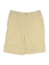 Lands' End Boys Brown Khaki Shorts Medium kids
