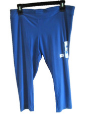 Ladies Capri Leggings Blue Size XS 02  NEW