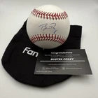 BUSTER POSEY Official MLB Signed Baseball San Francisco Giants Fanatics Auth