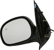 DORMAN 955-028 Side View Mirror - Left, Heated, Chrome For 98-02 Ford Expedition