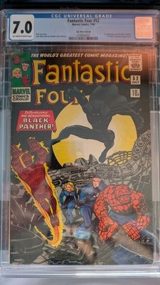 Fantastic Four #52 CGC 7.0 1st app Black Panther