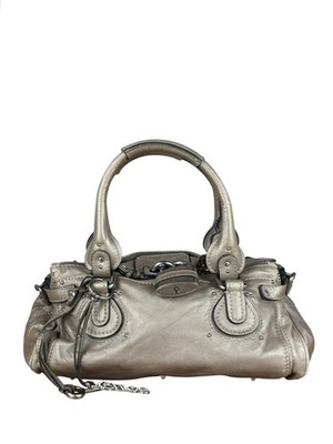 Size OS - Chloe Vintage Metalic Gold Paddington Handbag / Pre-Owned