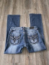 Vigoss Women's Blue Boot Cut Jeans Size 31/33