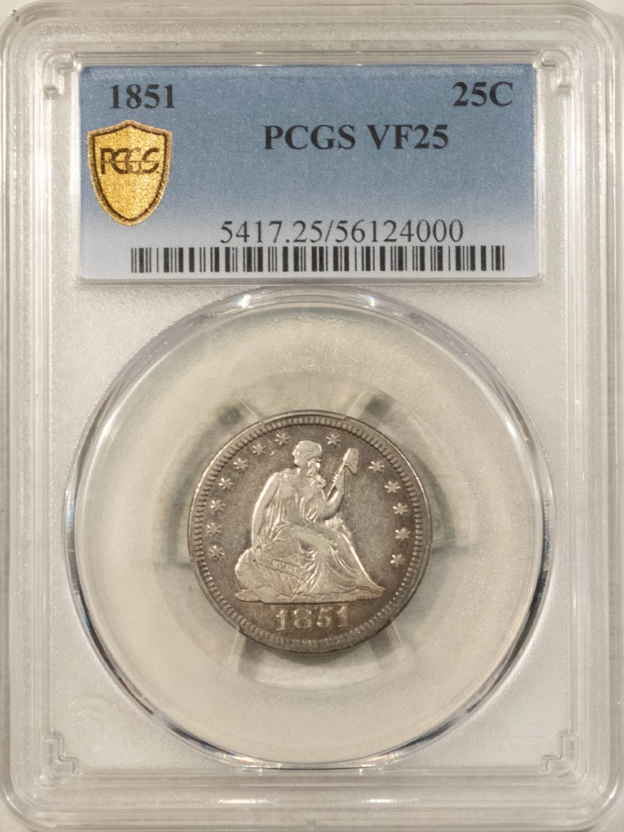 Silver Grade VF 25 US Quarters for sale | eBay