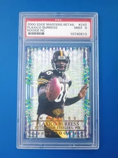 2000 Collector's Edge Masters Retail #243 Plaxico Burress PSA 9 Steelers 