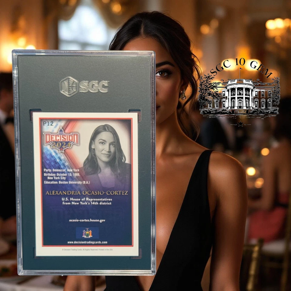 Решение 2024 Александрия Окасио-Кортес предварительный просмотр P12 SCG 10 GEM PoP 4 AOC 2028! - Изображение 2 из 2