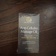 M3 Anti Cellulite Massage Oil Collagen Stem Cell Skin 8oz Exp 6/2027. New Sealed