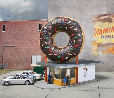 WALTHERS 933-3768 Skala Ich Kaufladen Kringel Hole-in-One Donut Shop