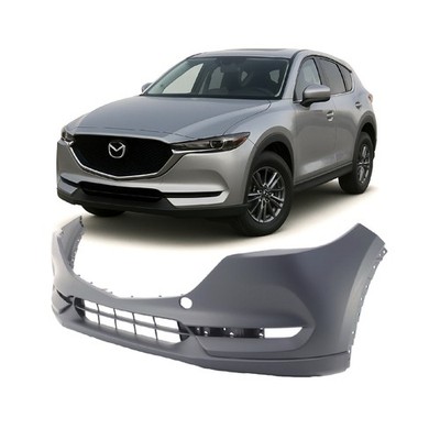 Primed Front Bumper Cover Fascia for 2017-2021 Mazda CX-5 Carbon