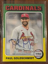 2024 Topps Heritage - Real One Autographs Paul Goldschmidt #ROA-PG (AU)
