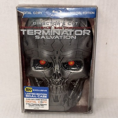 Terminator Salvation Director Cut Best Buy Ltd Ed Skull Case Blu-ray
