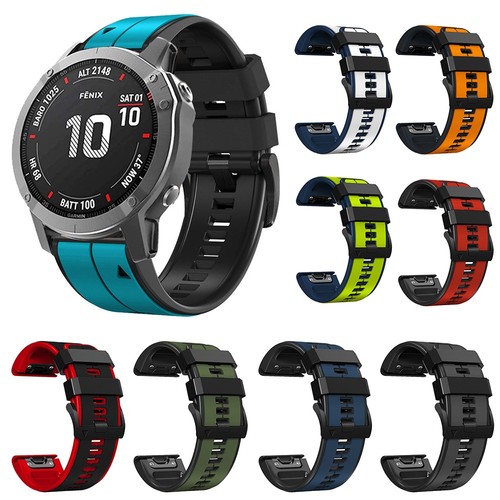 Bracelet de Remplacement en Silicone pour Montres Garmin Fenix 7/6/5 et Tactix - Zdjęcie 4 z 42