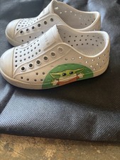 Native Jefferson Kids Yoda Star Wars Mandalorian Grey Shoes Water Child 7Us