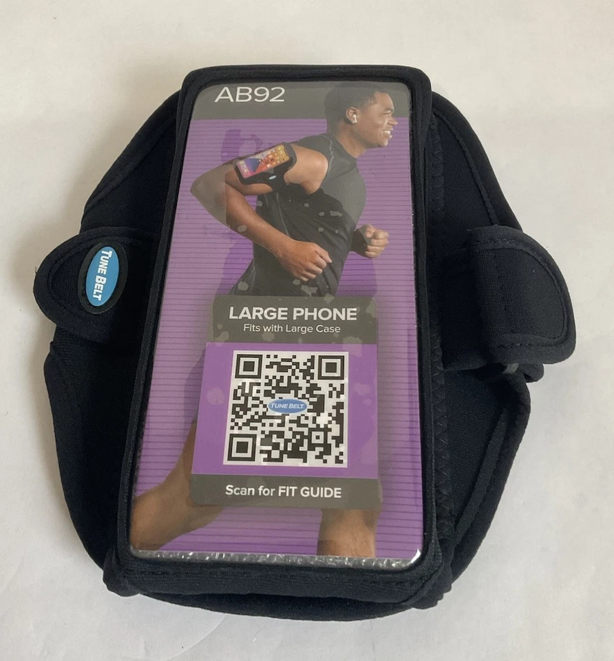 AB92 Cell Phone Armband for Running - Fits iPhone 16/15/14/13 Pro Max, Plus, ... - Image 3 of 4