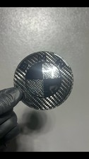 Bmw 82mm Carbon Fiber Emblem One Piece Bmw 82mm Carbon Fiber Emblem One Piece