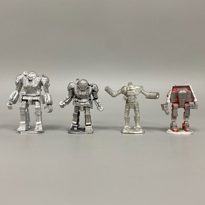 4 X BATTLETECH METALL MINIATUREN MECHWARRIOR MECHS FASA EISENWIND RAL PARTHA