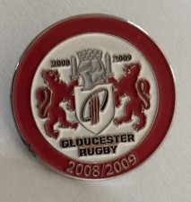 GLOUCESTER RUGBY 2008-09 OFFICIAL LAPEL PIN BADGE